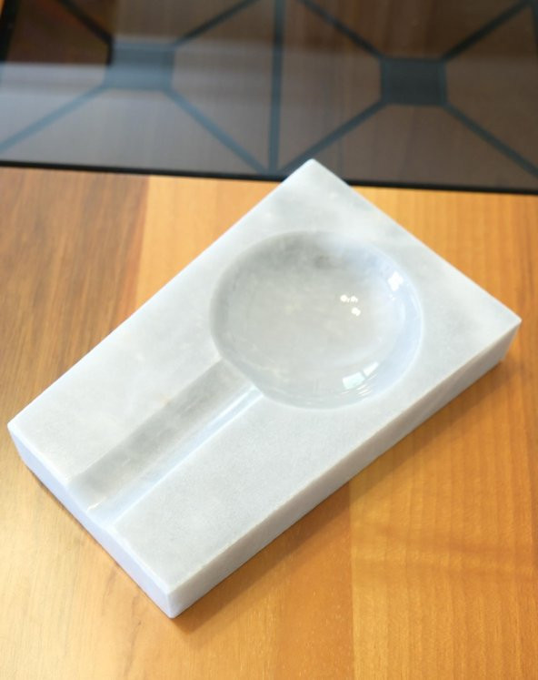 Perlotus Doğal Mermer Puro Küllüğü Gri - 2