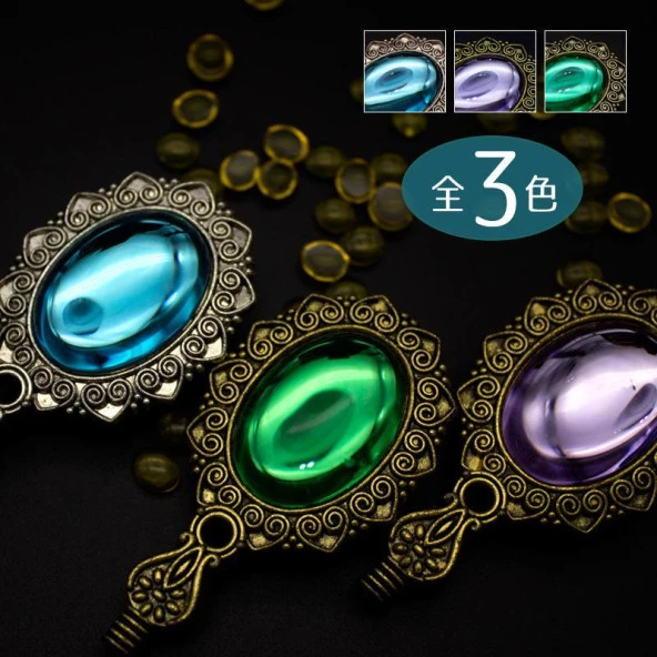 Kraliyet Lavanta Taşlı Döküm Metal Mum Mühürü Sapı Antik Gold - Resim 11