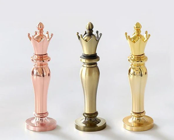 Mum Mühür Damga Kolu Premium Metal Kraliyet Tacı Gold - Resim 7