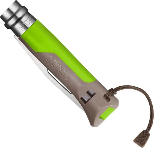 Opinel Inox 8 No Outdoor Kamp Çakısı Yeşil - 4