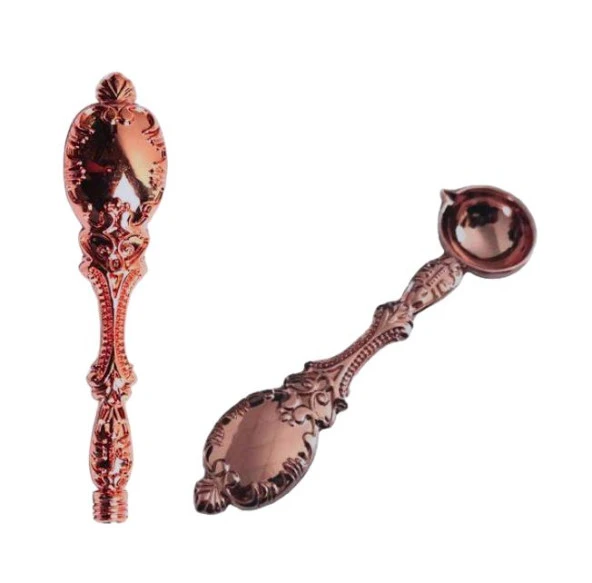 Mum Mühürü Uygulama Seti Döküm Metal Kızıl Bakır Renk ürün görseli