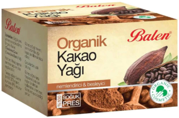 Balen Organik Kakao Yağı 3 x 50 ML
