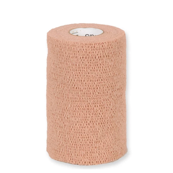 Co Plus 5cm x 6,3m Bsn Cohesive Kompresyon Bandajı Ten Rengi - 3