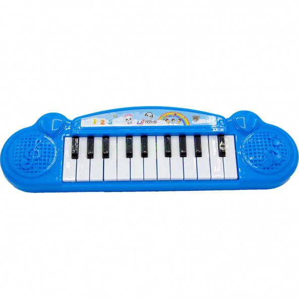 Uj Toys Melodili Poşetli Mini Piyanom-Mavi