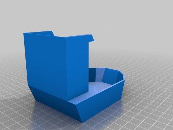 3D Yazıcı Güç Kaynağı Hava Akımı Yönlendirme Fan Kanalı Plastik Aparat