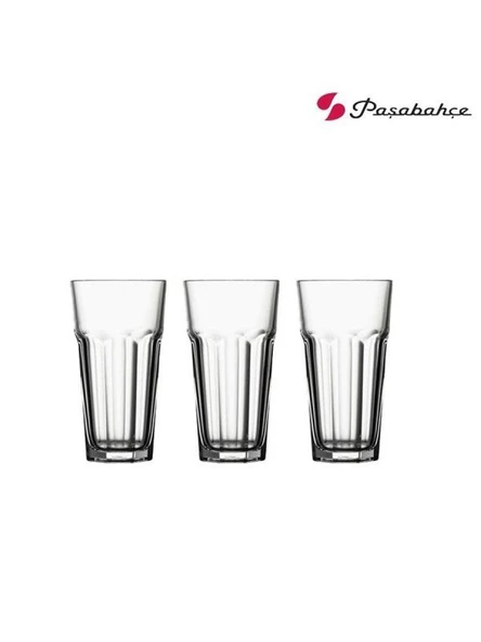 Paşabahçe 52706 Casablanca Meşrubat Bardağı 365 cc 3'lü - Resim 2