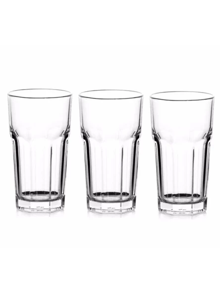 Paşabahçe 52706 Casablanca Meşrubat Bardağı 365 cc 3'lü - Resim 3