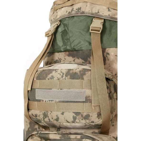 110 Litre Askeri Taktik Operasyon Jandarma Kamuflaj Kamp Çantası - 3