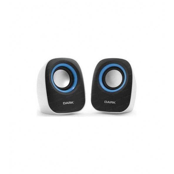 Dark SP100B 1+1 Multimedia USB Speaker Siyah