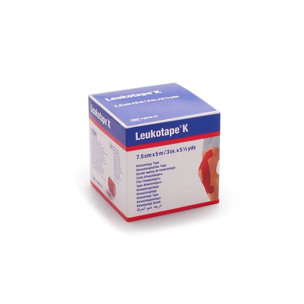 Leukotape K 7,5cm x 5m Bsn Kinesiotape Kırmızı - 3