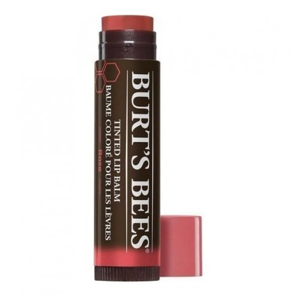 Burts Bees Renkli Dudak Bakım Kremi Kırmızı - Tinted Lip Balm Rose 4,25 gr