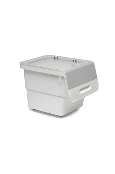 Motek Beyaz Tekerlekli Organizer Çok Amaçlı Saklama Kutusu 1X12 Lt - 8