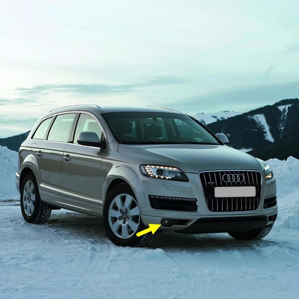 Audi Q7 2011-2015 Ön Tampon Sağ Sis Farı Çerçevesi Kapağı 4L0807490A