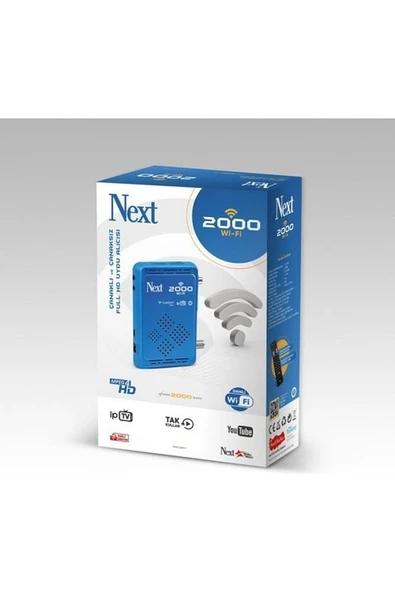 T 2000 Wi-fi Hd Uydu Alıcısı