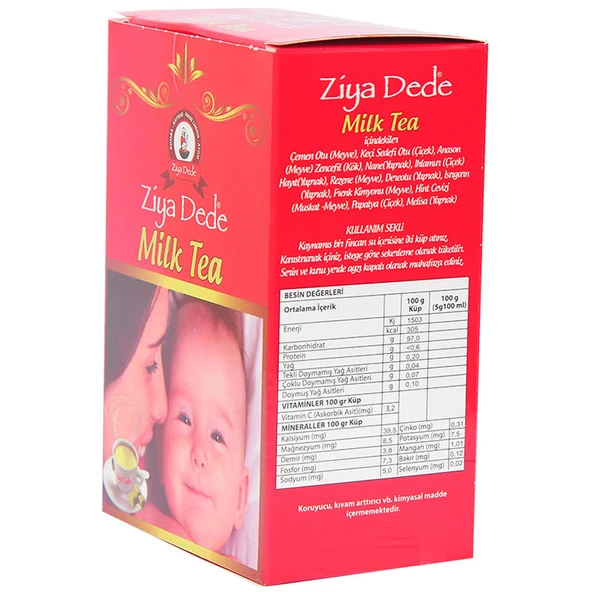 Milk Tea Küp Şeker Çayı 200 Gr - Resim 3