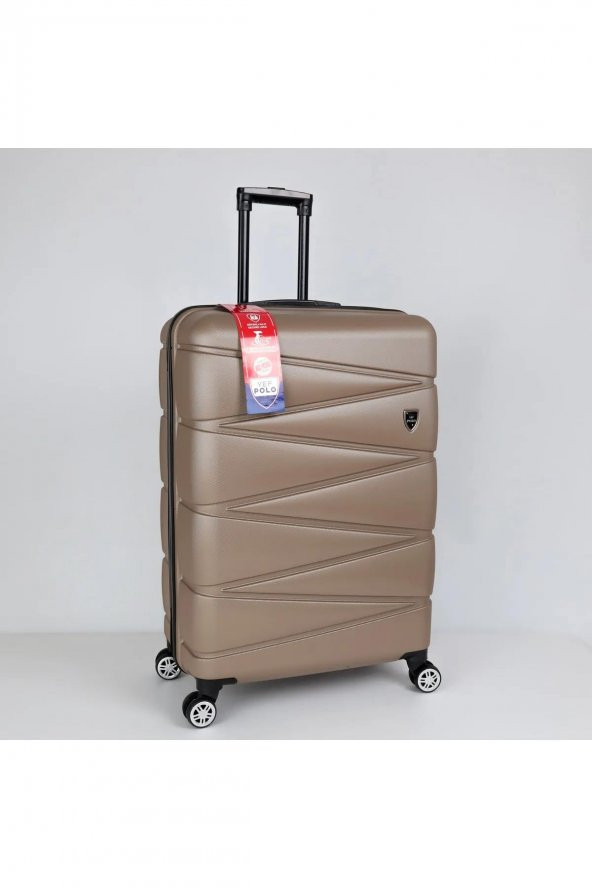 Yefa Dayanıklı Unisex 4 Tekerlekli Büyük Boy Plastik Valiz ürün görseli