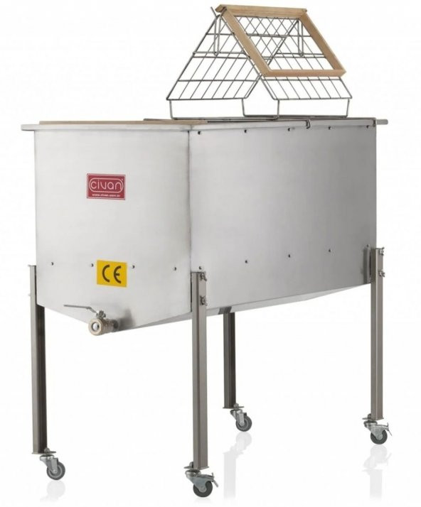 Civan Sır Alma Teknesi 105 Cm / 430 Krom