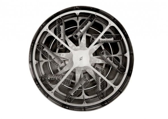 Civan 8li Motorlu Yatarlı Tam Otomatik Bal Süzme Makinesi / 304 Krom - Resim 3