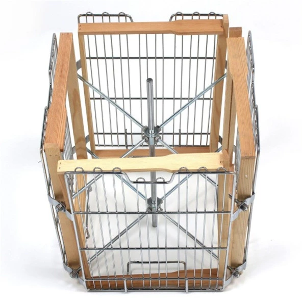 Benka 4 Çerçeveli Bal Süzme Makinesi Manuel 304 Sepet - 7