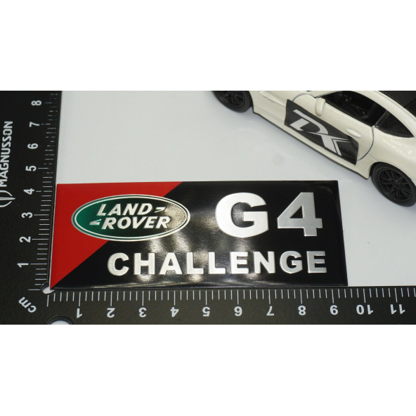 Land Rover Logo G4 Challenge Body Plaka Logo Amblem Arma - 4
