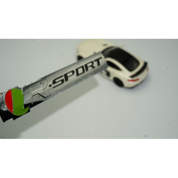 Jaguar R Sport 3M 3D Bagaj Krom Metal Logo Arma ürün görseli