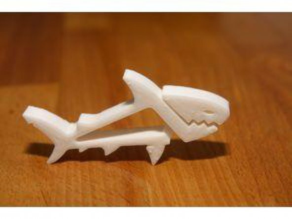 Köpekbalığı Shark Klips Kıskaç Klips Metal Kağıt Para