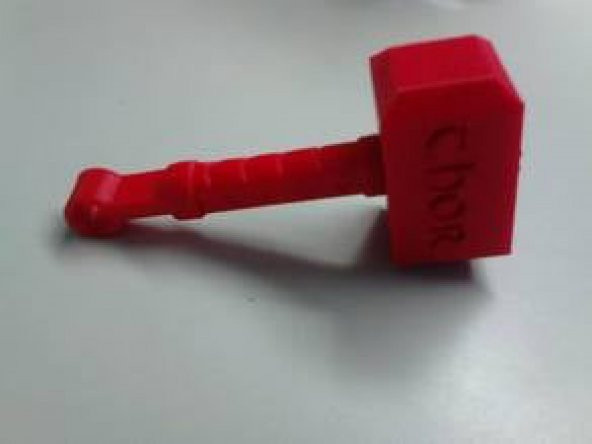 Mini Thorun Çekici Tek Renk  Hediyelik Aksesuar Dekoratif