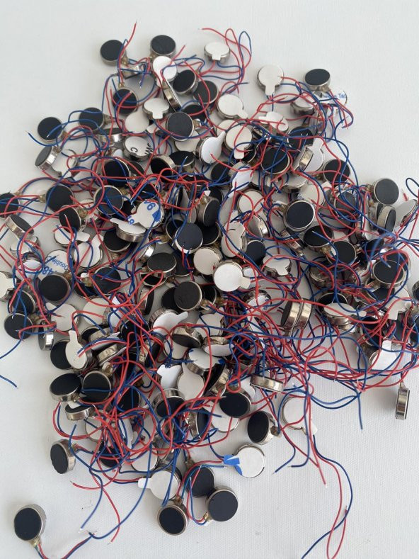 Mini Şaftsız Titreşim Motoru 10x3 mm 1 Adet - 5