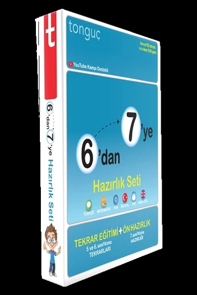 Tonguç Yayınları 6'dan 7'ye Hazırlık Seti - 1