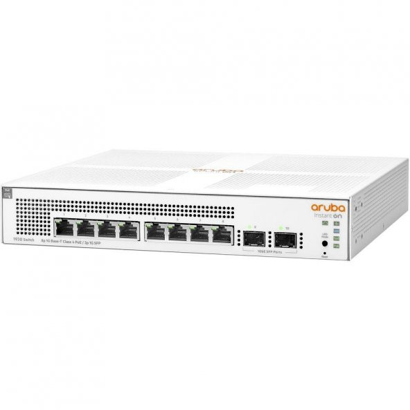 HPE ARUBA ION JL681A 1930-8G 8PORT 10/100/1000 YÖNETİLEBİLİR POE SWITCH(JL383A YERİNE) - 2