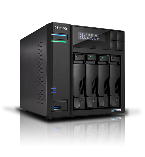 ASUSTOR AS6704T LockerStor 4 Intel Celeron N5105/4GB/4SLOT/TOWER NAS