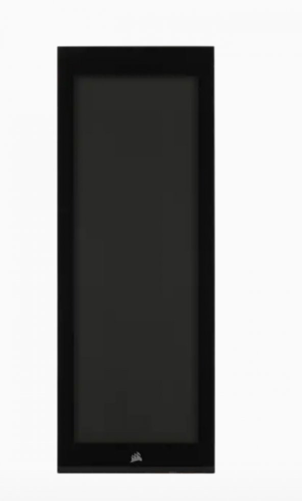 CC-8900503 iCUE 5000X Front Tempered Glass Panel, Black