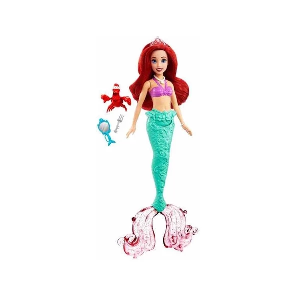 Disney Princess Disney Prenses Deniz Kızı Ariel ve Aksesuarları HLW34 ürün görseli