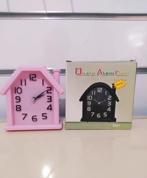 SNS 8060 PİLLİ ALARM SAAT QUARTZ ALARM CLOCK