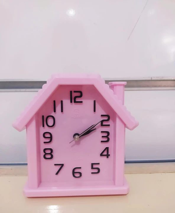 SNS 8060 PİLLİ ALARM SAAT QUARTZ ALARM CLOCK - Resim 2