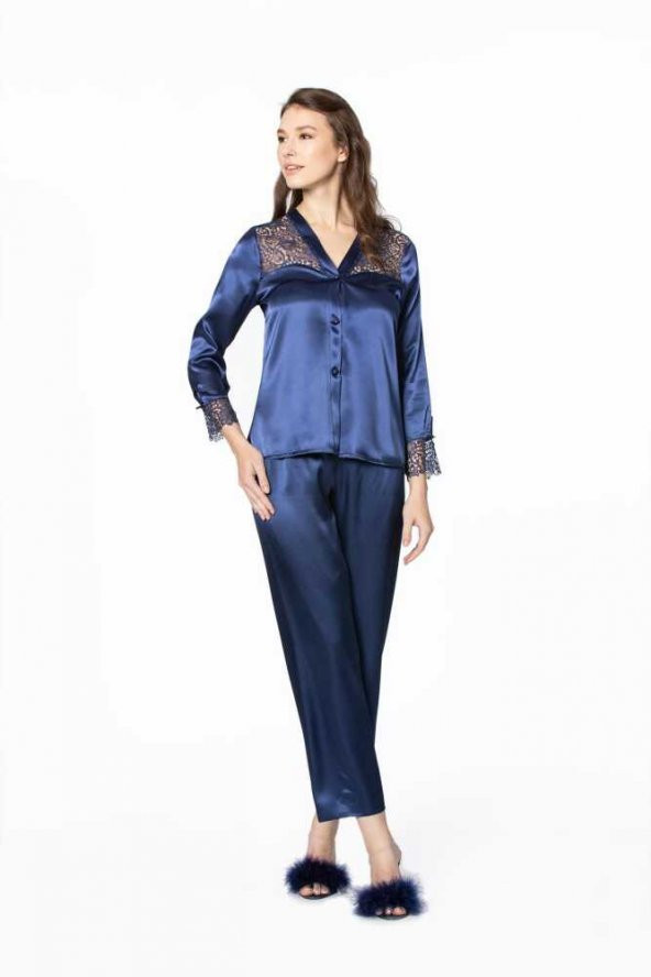Pierre Cardin 6625 Saten Güpürlü 6'lı Çeyiz Seti - 5