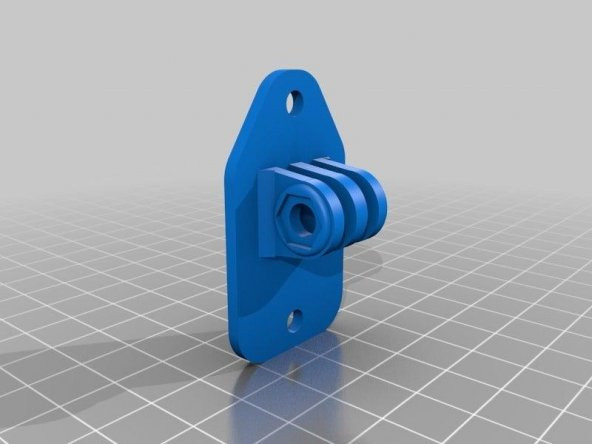 Dji Phantom Anti-Jello Gopro- Tutucu Askısı Standı Aparatı - Resim 2