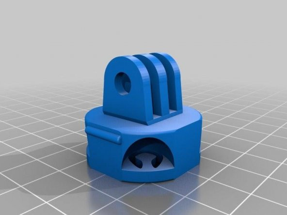 Dji Phantom Anti-Jello Gopro- Tutucu Askısı Standı Aparatı - Resim 3