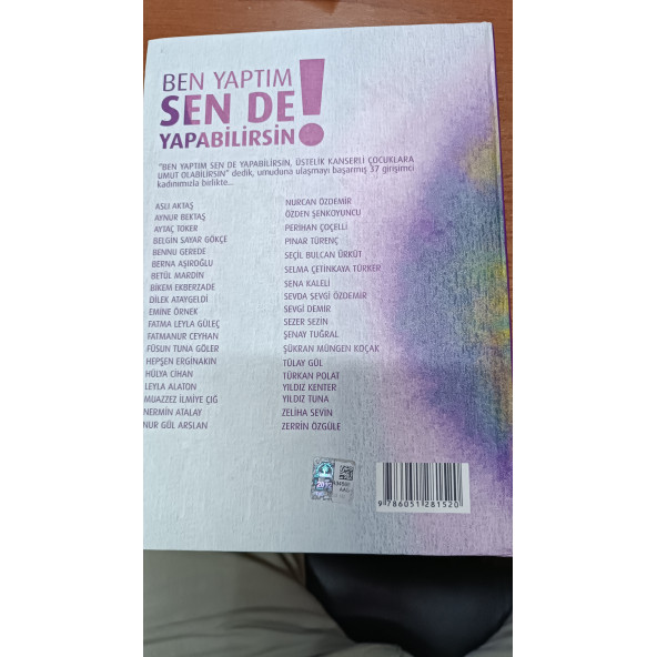 BEN YAPTIM SENDE YAPABİLİRSİN -Serap Kaya - Ciltli , Sert kapak , Serap Kaya - 3