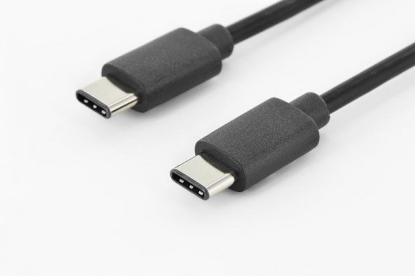 USB Type-C connection cable, type C to C M/M, 1.8m, 3A, 480MB, 2.0 Versi AK-300138-018-S