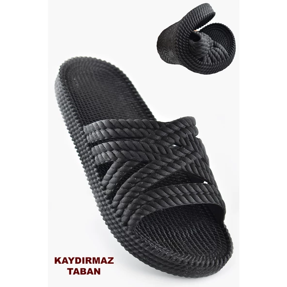 5005 Rahat Kaydırmaz Taban Günlük Unisex Terlik Ayakkabı Sandalet