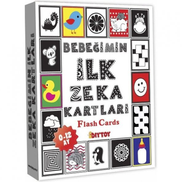 Dıytoy Bebeğimin İlk Zeka Kartları 0-12 Ay Bzk1369