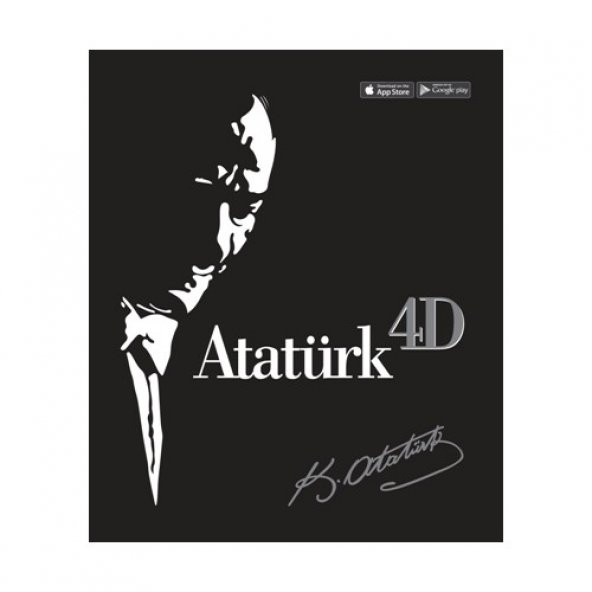 Atatürk 4 D Artırılmış Gerçekçilik Kartları