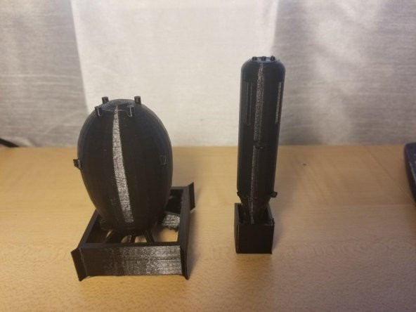 Şişman Adam Ve Küçük Çocuk Plastik Aparat