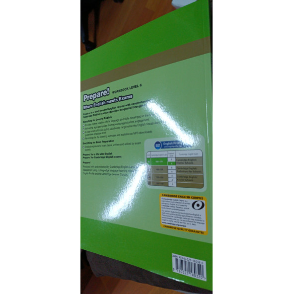 Cambridge English Prepare! Level 6 , Workbook James Styring Cambridge - 3