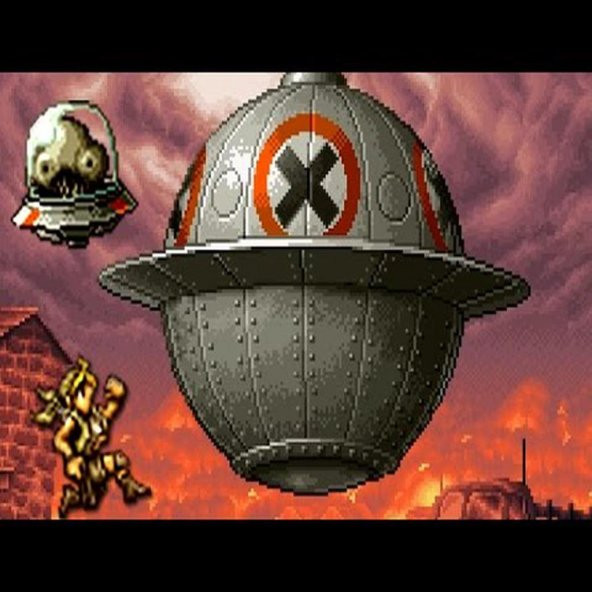 Metal Slug - Büyük Ufo Plastik Aparat