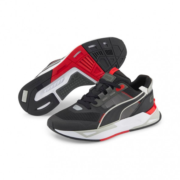 Puma Mirage Sport Tech Erkek Siyah Günlük Spor Ayakkabı - 4