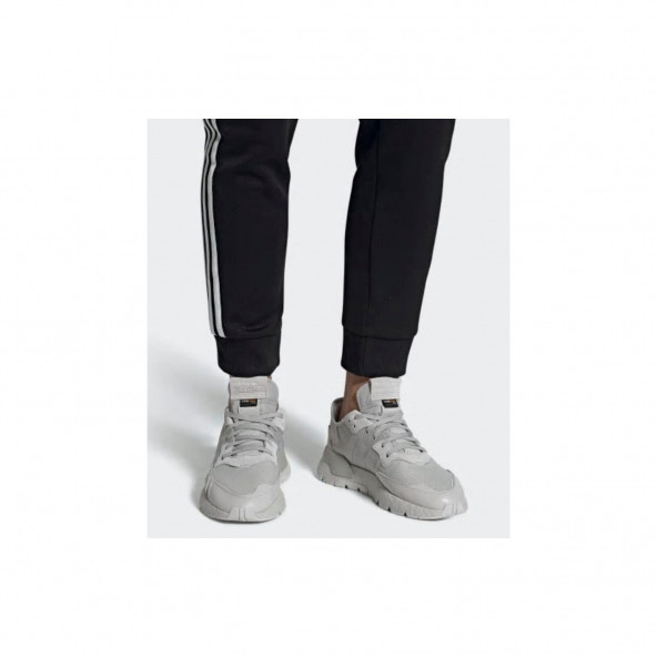 Adidas Nitte Jogger Gri Bej Spor Ayakkabı - 5