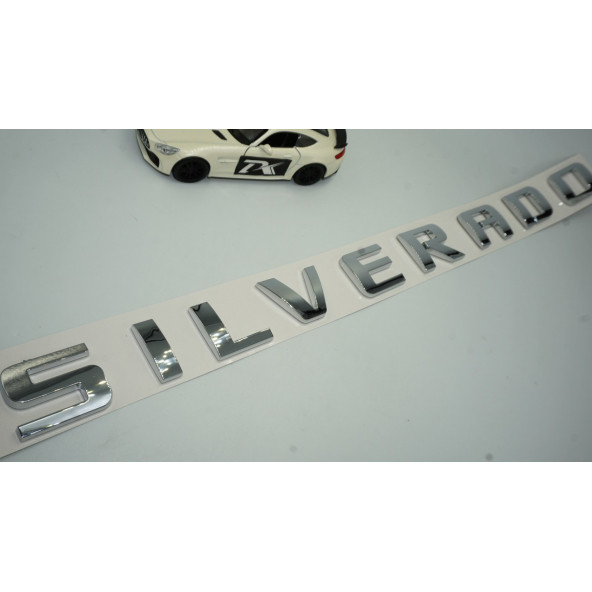Chevrolet Siverado Bagaj 3M 3D Krom ABS Yazı Logo Amblem - 2