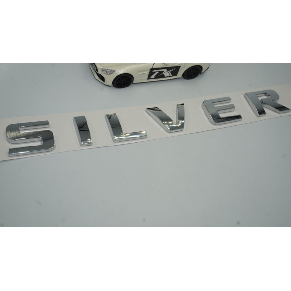 Chevrolet Siverado Bagaj 3M 3D Krom ABS Yazı Logo Amblem - 3